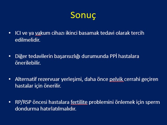 Radikal Prostatektomi Sonrası Erektil Disfonksiyon