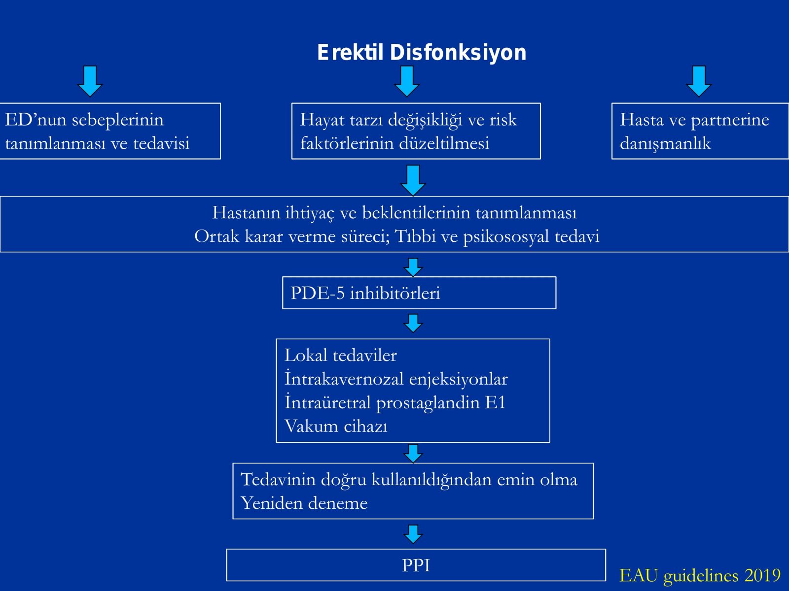 Erektil Disfonksiyon Tedavisi